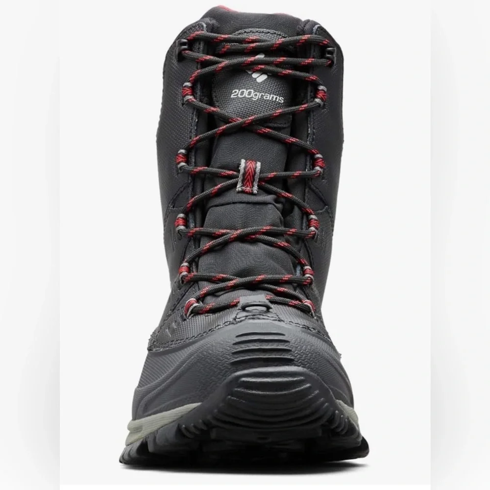 Columbia  Bugaboot III Men's Black and Red Snow Boots